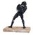 Italian Antique Nude Male Bronze Sculpture For Sale - Image 3 of 12