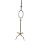 Gilbert Poillerat Vintage Iron Floor Lamp Attributed to Gilbert Poillerat by Mattaliano With Gilt Finish For Sale - Image 4 of 4