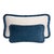 Textile Couple Happy Pillow in Green and White Velvet with Fringes from Lo Decor, Set of 2 For Sale - Image 7 of 8