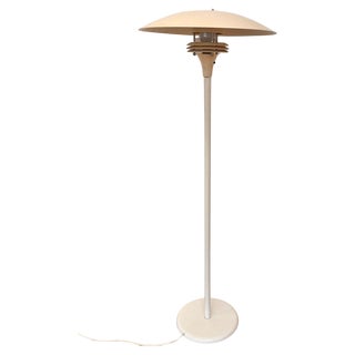 Mid-Century Floor Lamp in style of Poul Henningsen, Denmark, 1960s For Sale