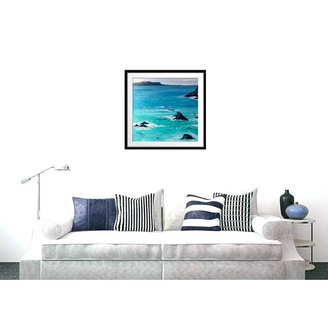 Contemporary Contemporary The Lizard 2 - Acrylic on Canvas Painting by Shabs Beigh For Sale - Image 3 of 4