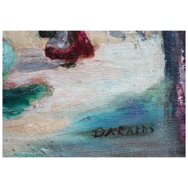 Old House at Capistrano, Laguna Beach Figurative Landscape, Ca Pioneer Artist by Daisy A. Newell Kearns For Sale - Image 4 of 4