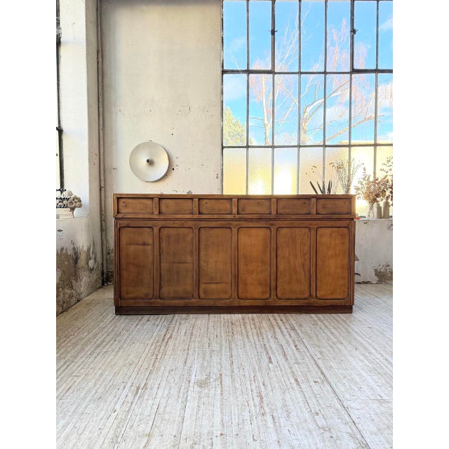 Oak Shop Counter, 1950s For Sale - Image 14 of 18