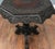 Carved Burmese Side Table Harwood Mayanmar Burma Colonial Furniture For Sale - Image 3 of 10