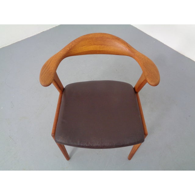Teak Chair by Erik Kirkegaard for Høng Stolefabrik, Denmark, 1960s For Sale - Image 9 of 18