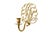 Hollywood Regency Virginia Metalcrafters Scrolled Brass Sconces, Set of 3 For Sale - Image 3 of 5