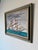 1970's R. Seaman American Tall Ship Ocean Landscape Oil on Board Painting, Framed For Sale - Image 4 of 12