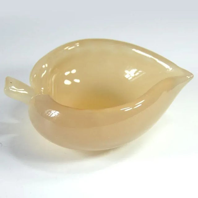 Archimede Seguso Leaf Glass Bowl from Seguso, Italy, 1960s For Sale - Image 4 of 9