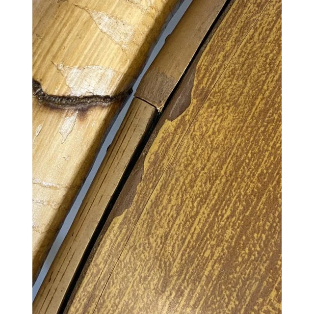 Round Bamboo Game Table, 1970s For Sale - Image 11 of 13