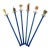 1980s Tropical Drink Themed Swizzle Sticks, Set of 6 For Sale