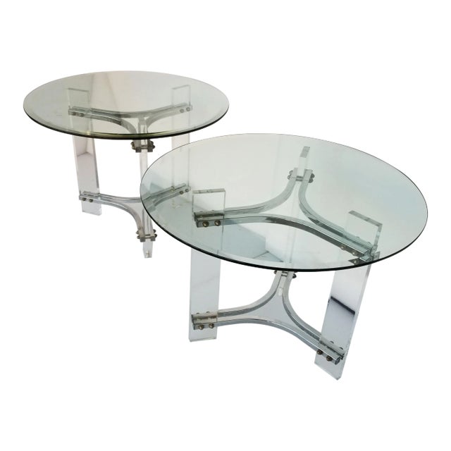 Charles Hollis Jones Style Side Tables - a Pair For Sale