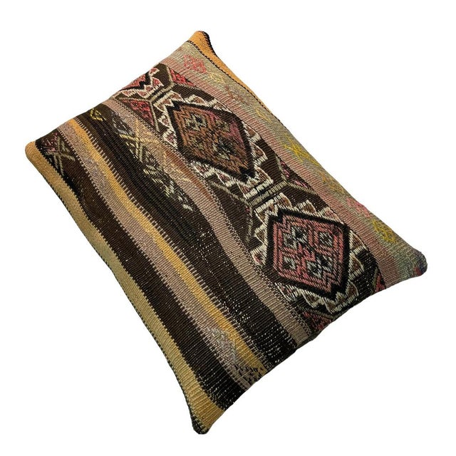 Vintage Turkish Handmade Cushion Cover, 1970s For Sale - Image 4 of 11