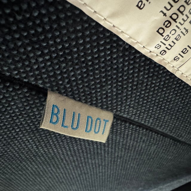 Wood Blu Dot Field Chair & Ottoman For Sale - Image 7 of 7