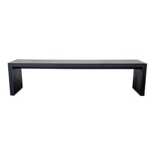 Crate & Barrel Dunewood Dining Bench For Sale