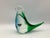 Glass MCM Art Glass Bird Figurine Lorraine Glass Paperweight Made in Canada For Sale - Image 7 of 9