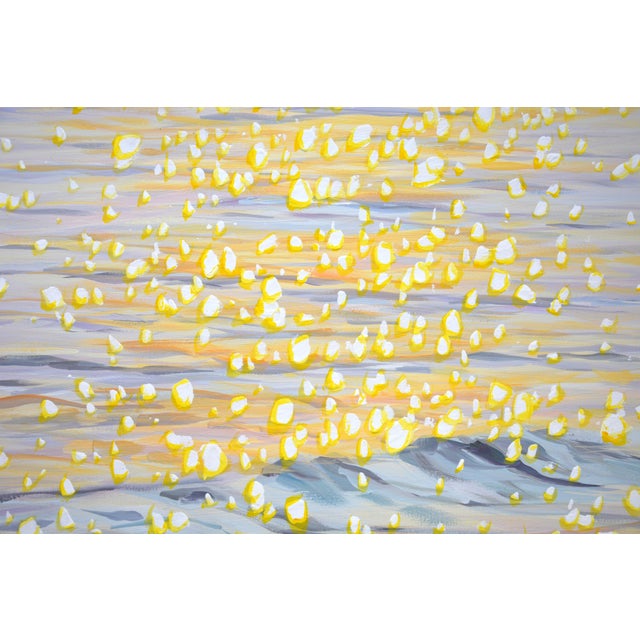 2020s Shimmering Water. Original Modern Hand Painting For Sale - Image 5 of 11