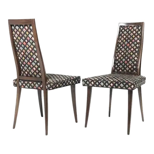 Pair of Harvey Probber Model 1055 Sculptural Dining or Side Chairs For Sale