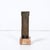 Art Deco Bronze Telamon Sculpture on Rectilinear Variegated Rose Hue Marble Base For Sale - Image 4 of 10
