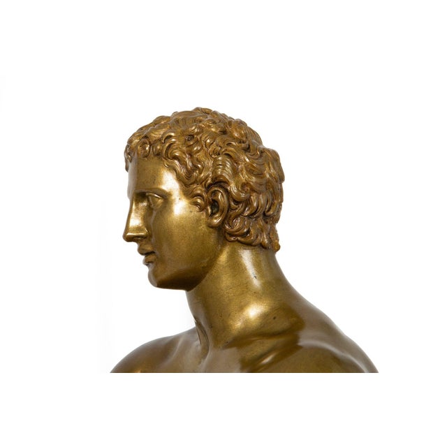 Fine Grand Tour Italian Bronze Sculpture of Ludovisi Ares (Mars) Ca. 1872 For Sale - Image 9 of 18