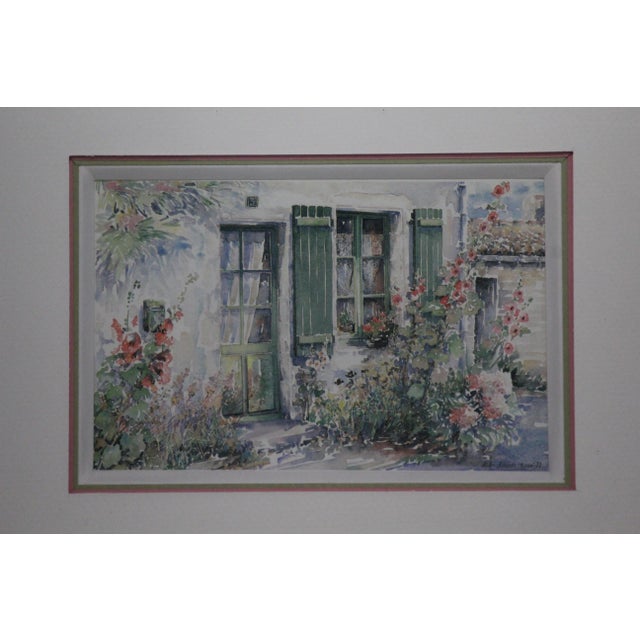 1970s Still Life Composition, 1970s, Watercolor, Set of 2 For Sale - Image 5 of 18