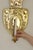 Gold Large Mid-Century Baroque Swedish Brass Sconces, Set of 2 For Sale - Image 8 of 16