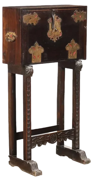 Small Vintage Wooden Cabinet