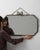 Circa 1930 French Art Deco Wall Mirror With Hanging Chain France 1930s For Sale - Image 10 of 11