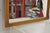 Vintage Mid Century Modern Sculpted Walnut Finial Modernist Wall Mirror For Sale In Philadelphia - Image 6 of 11