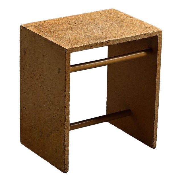 Chipboard Stool by Max Bill for Ulm, 1962 For Sale