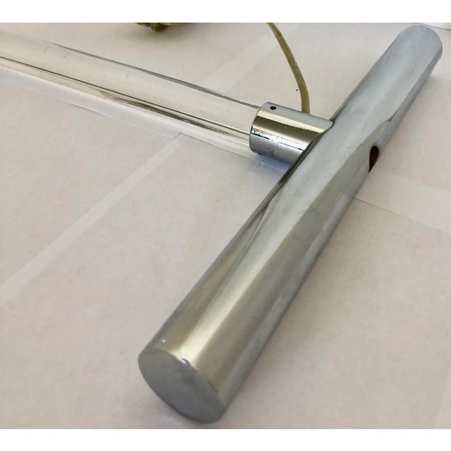 1970s Peter Hamburger Crylicord Floor Lamp For Sale - Image 5 of 10