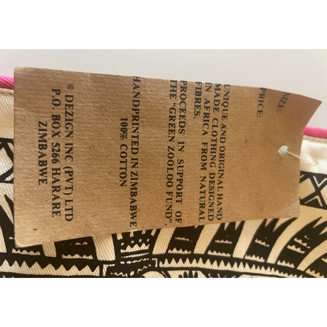 Zimbabwe Africa Tribal Pillow Cover For Sale - Image 9 of 12