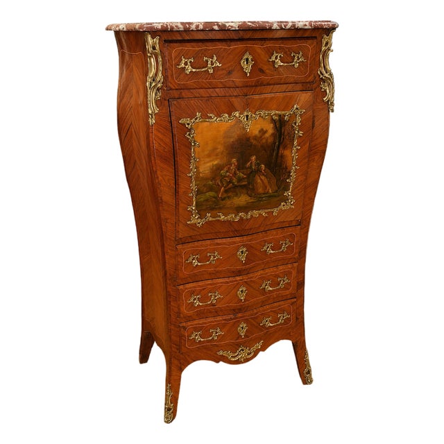 Late 19th Century Louis XV Style Ladys Secretary For Sale