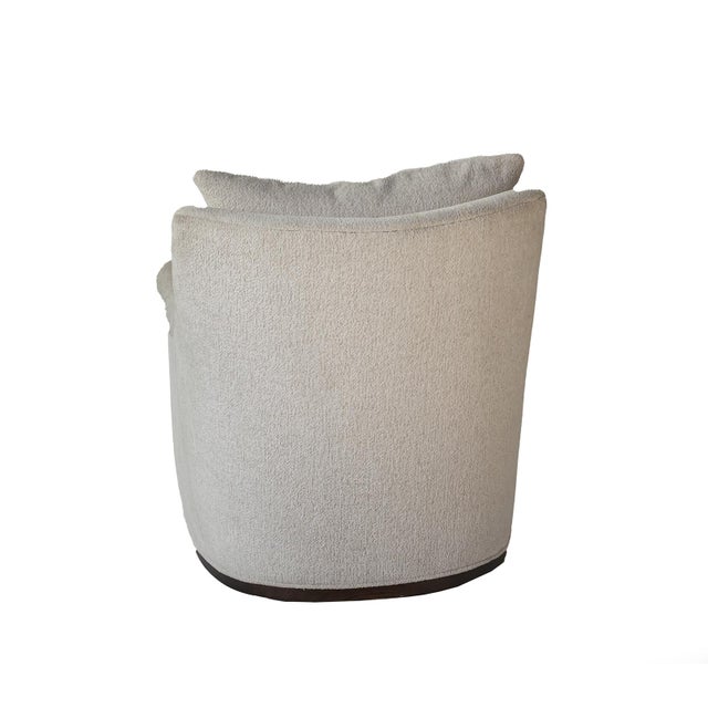 Hickory Chair Furniture Company Hickory Chair Jules Swivel Chair For Sale - Image 4 of 6