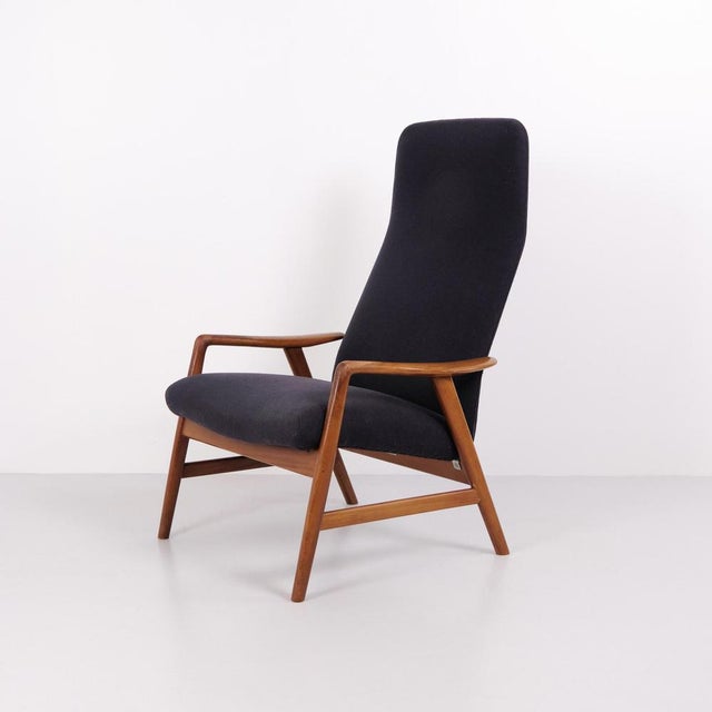 Contour set 327 lounge chair designed by alf svensson for ljungs industrier ab, sweden. Frame made of teak with original...