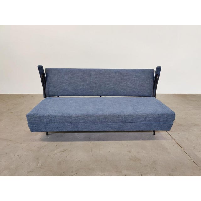 Mid-Century Modern Italian Sofa Bed For Sale - Image 6 of 11