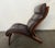 Nice bentwood and leather lounge chair, with very comfortable seat and headrest. Bentwood frame with canvas and rope seat...