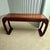 Chinoiserie 1980s Henredon Burl Faux Tortoiseshell Ming Console Table For Sale - Image 3 of 16
