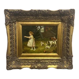 Signed Oil on Panel by N. Henry Bingham