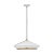 Transitional Thomas O'Brien by Visual Comfort Studio Stanza 1-Light Grand Pendant in Matte White For Sale - Image 3 of 6