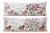 White Lion Suzani Lumbar Pillow Cover 18'' X 54'' - Set of Two For Sale