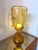 Amber Contemporary Pair of Murano Glass Vase Macaroons Lamps, Italy For Sale - Image 8 of 12