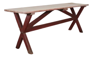 Vintage Painted Tavern Table