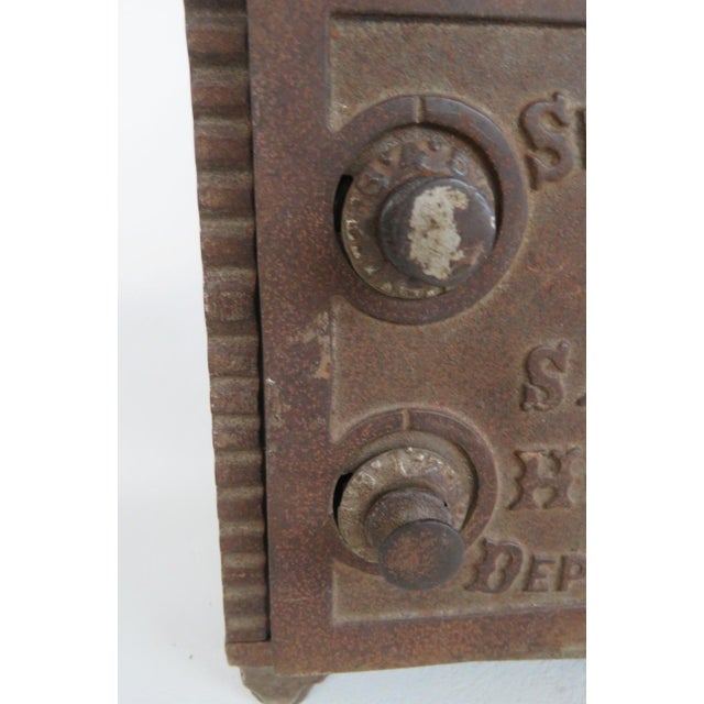 Security Safe Home Deposit Cast Iron Combination Lock Coin Piggy Bank 4734b For Sale - Image 10 of 18