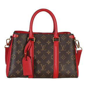 Cherry Monogram Canvas Soufflot BB