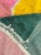 Green Moroccan Handwoven Abstract Wool Rug, 2010s For Sale - Image 8 of 10