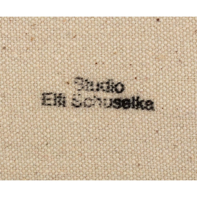 Late 20th Century Elfi Schuselka Abstract Composition Oil on Canvas For Sale - Image 5 of 5