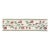 SAMPLE - Schumacher x Molly Mahon Strawberry Trail Hand Block Trim In Dark Green For Sale