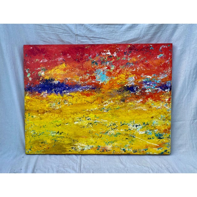 Contemporary Contemporary Impasto Oil Painting For Sale - Image 3 of 5
