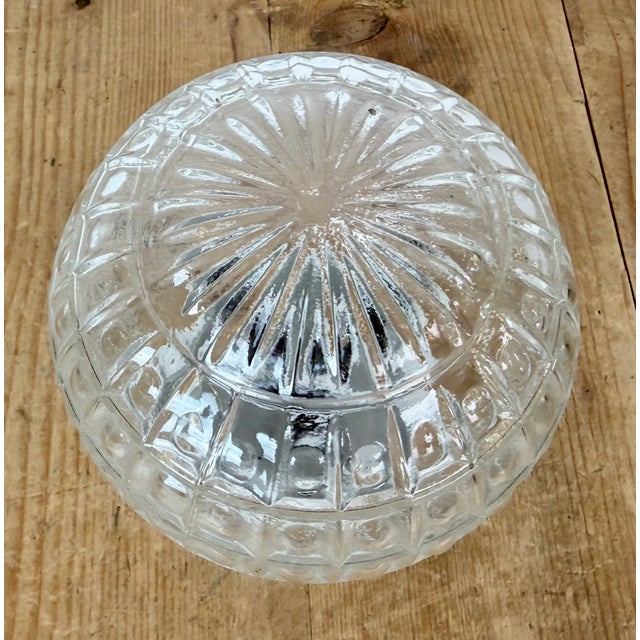 1970s Vintage White Porcelain Ceiling Light, 1970s For Sale - Image 5 of 13