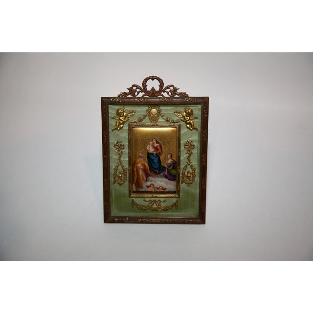 Late 19th Century Louis XV Metal Gilded Frame For Sale - Image 11 of 11